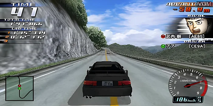 Download Initial D street PPSSPP